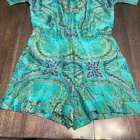 J. Crew Rare 100% Silk Casbah Romper - Picture 10 of 10